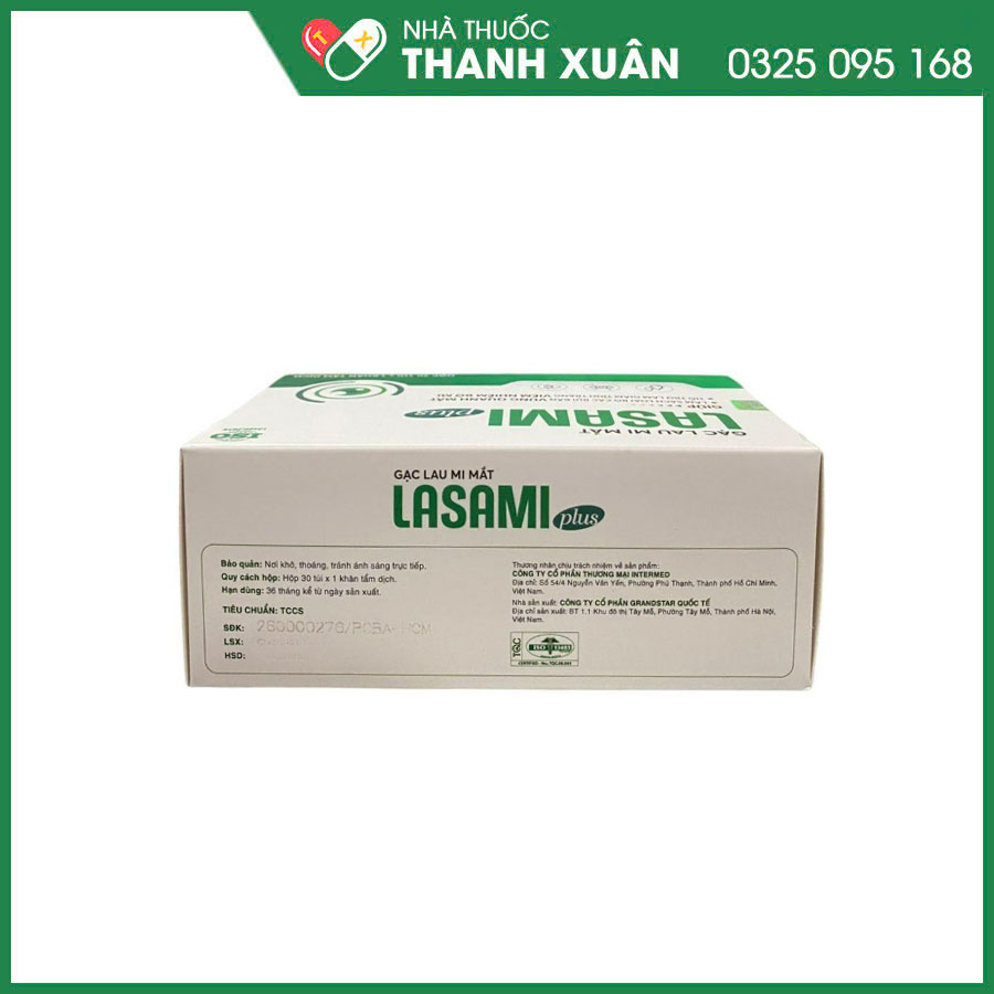Lasami Plus giúp ức chế sự phát triển của vi khuẩn Demodex, giúp làm giảm tình trạng viêm nhiễm bờ mi, vệ sinh mắt và dưỡng ẩm, kháng khuẩn vùng da quanh mắt